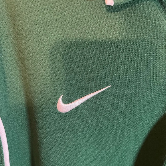 Nike Men's Green Dri-Fit Polo Shirt Size L - Picture 3 of 6